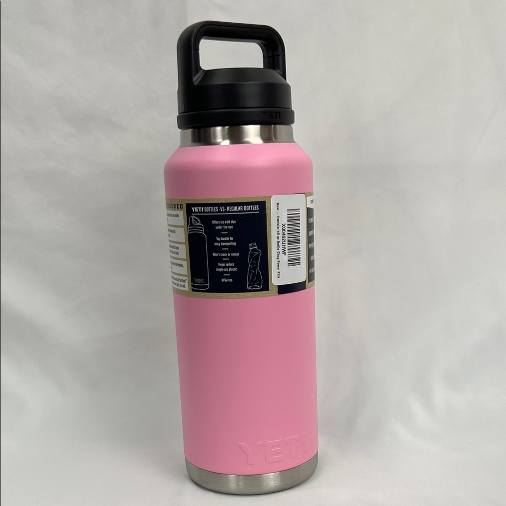 Yeti Rambler 46 oz Bottle in Power Pink - NWT - Picture 3 of 9